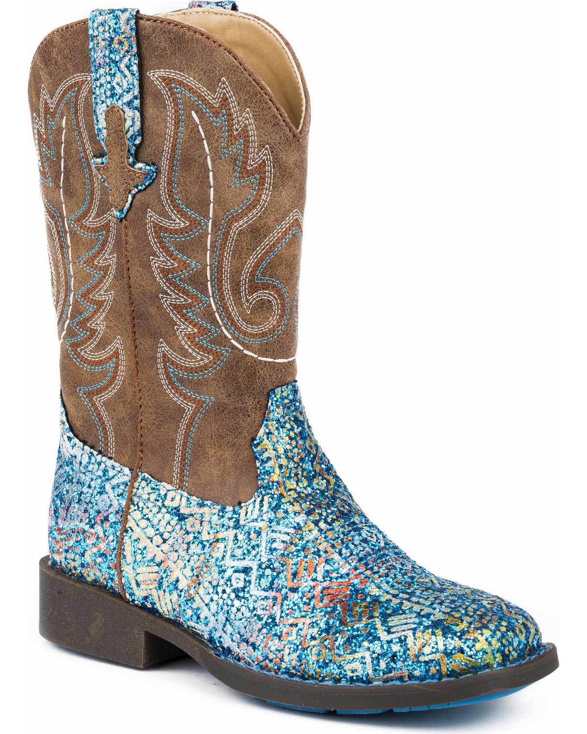 cowboy boots with glitter