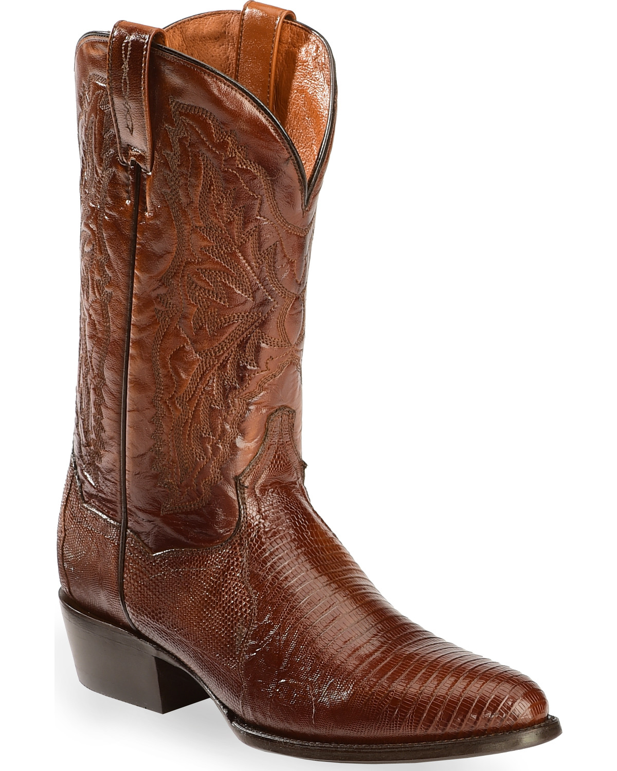 mens lizard boots