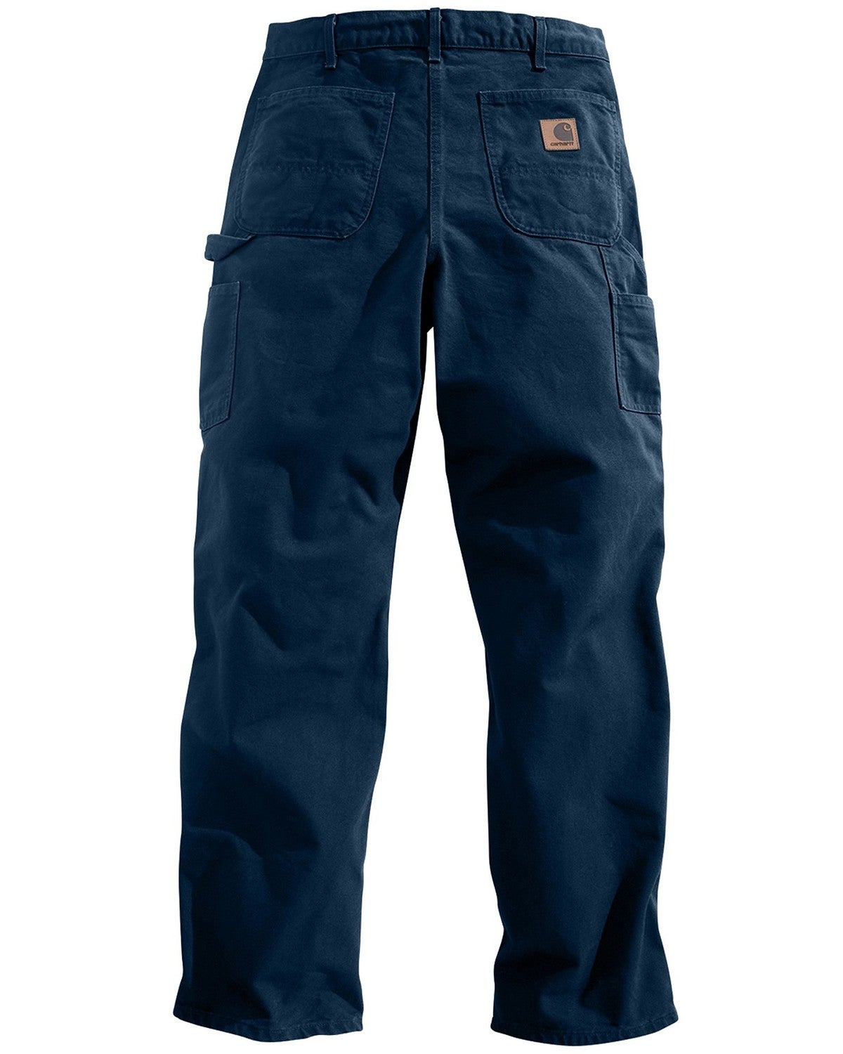 carhartt men's washed duck work dungaree utility pant b11