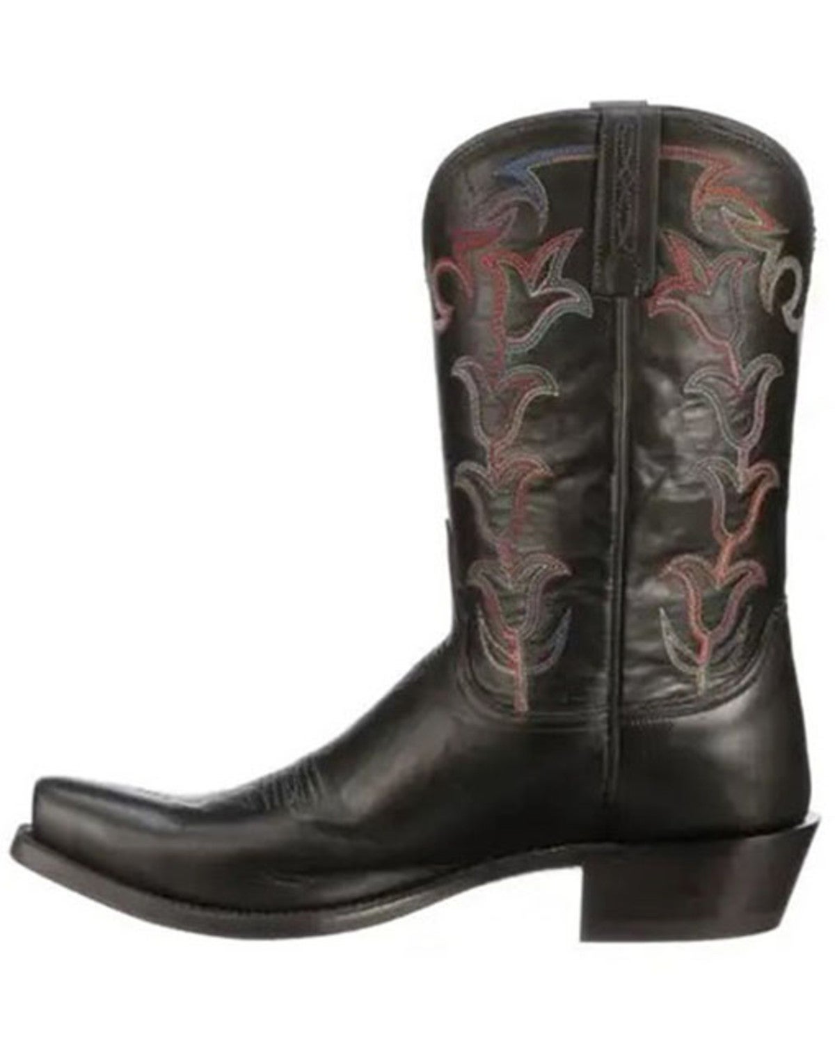 Lucchese Men's Black Tulip Western Boots - Square Toe | Sheplers