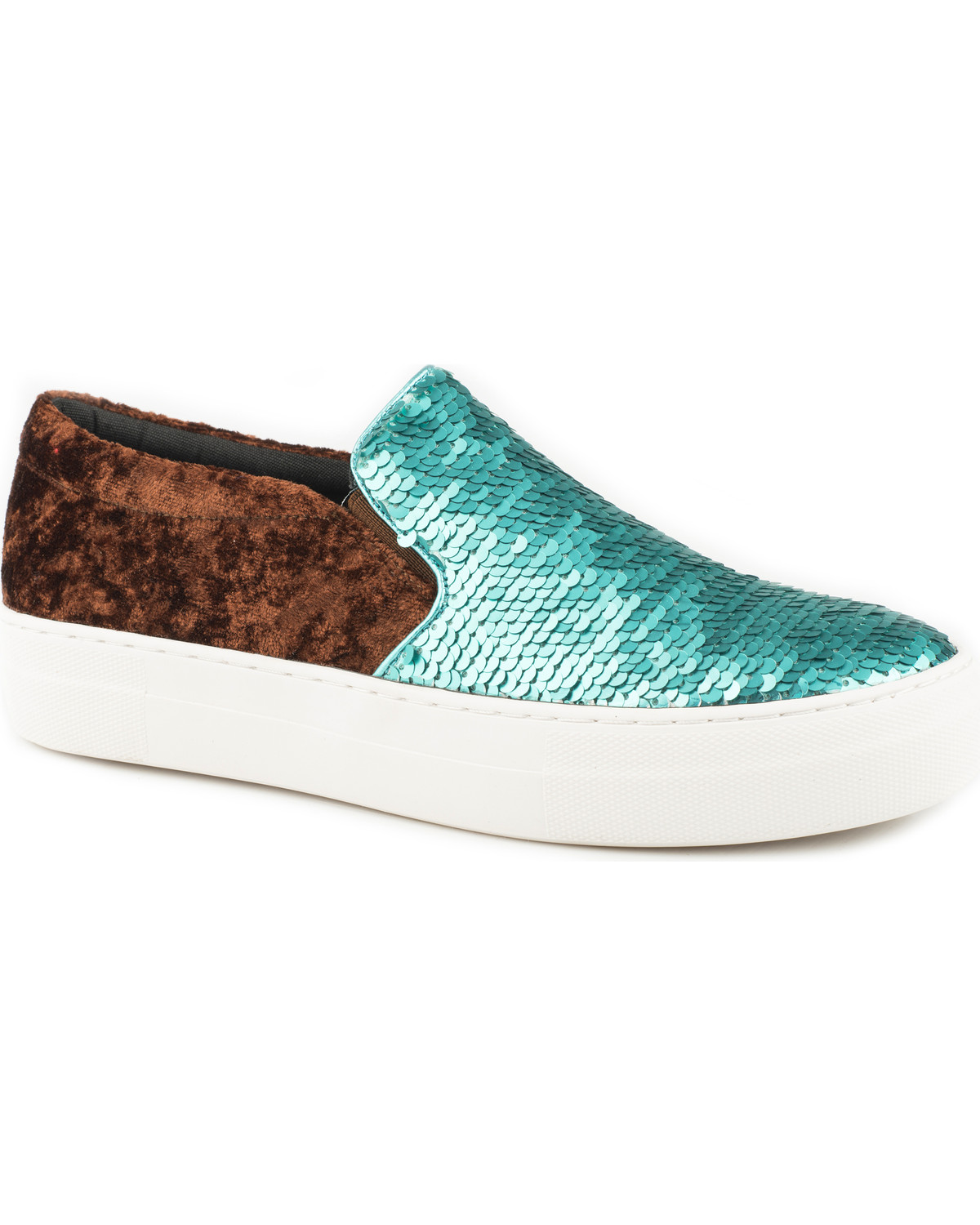 womens sparkly slip on shoes