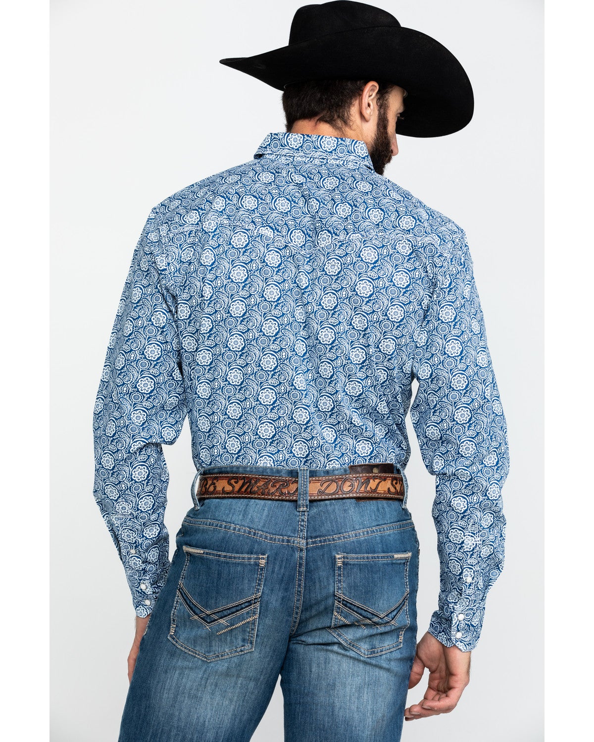 wrangler paisley shirt