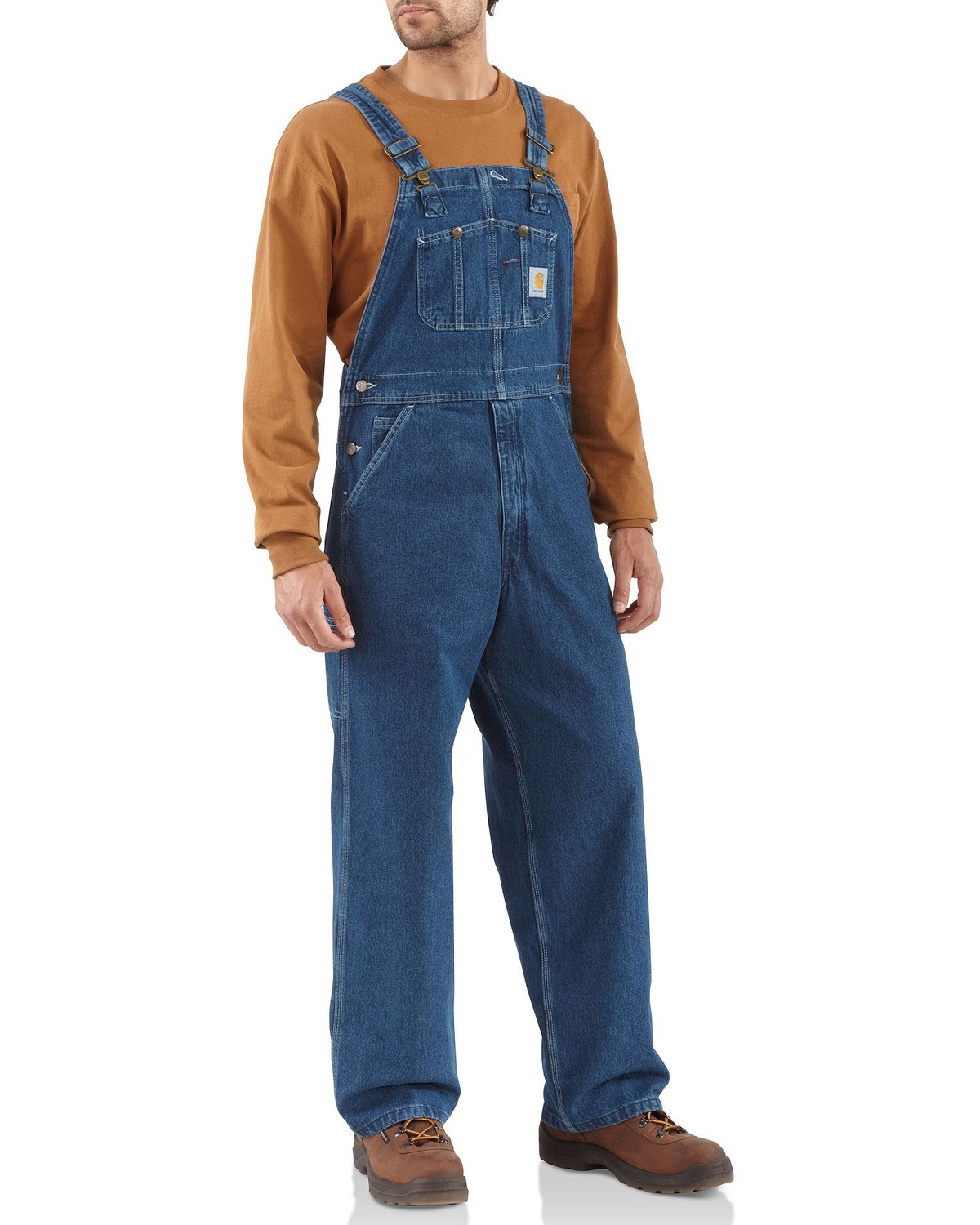 Denim worker jumpsuit clearance