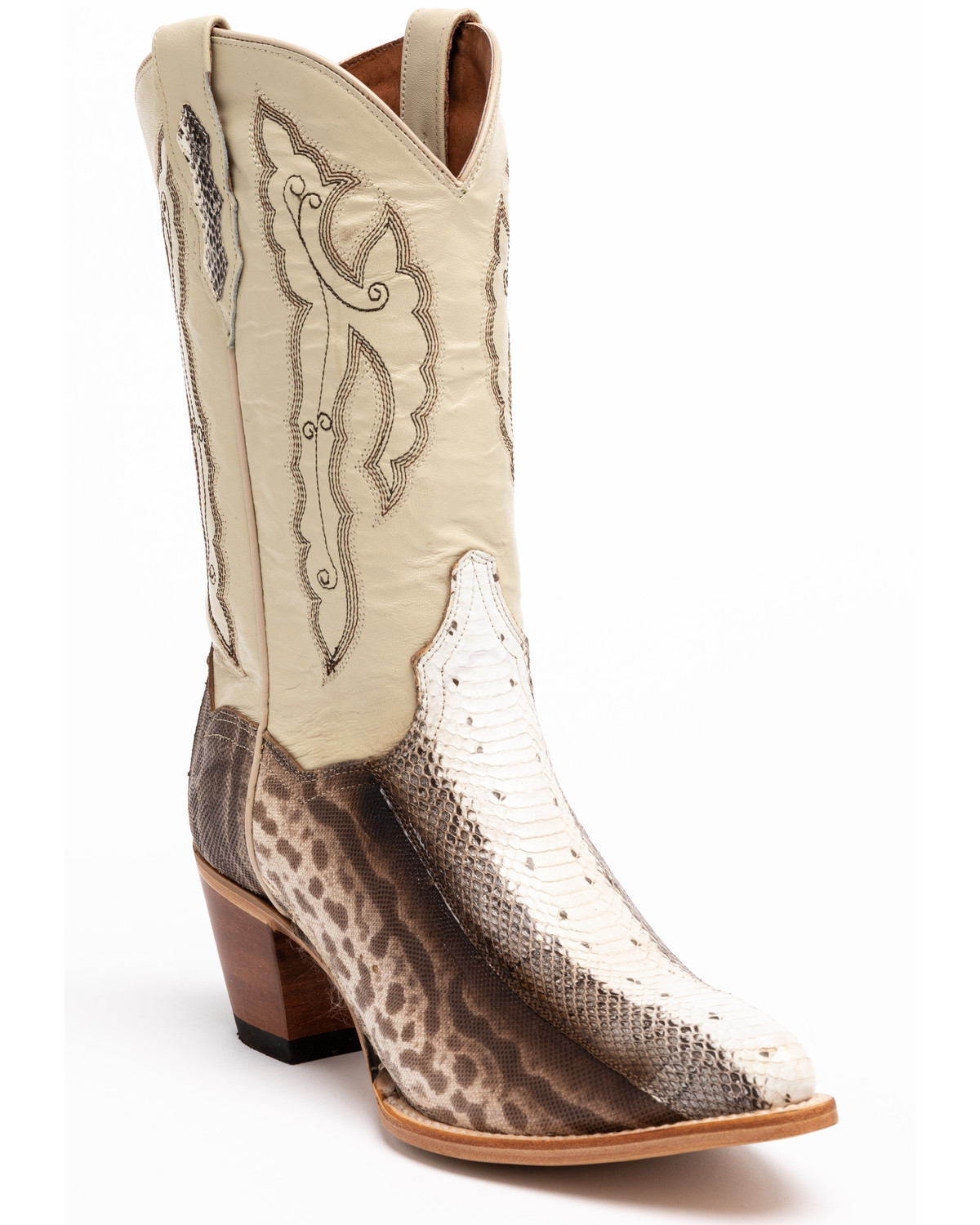 snake western boots