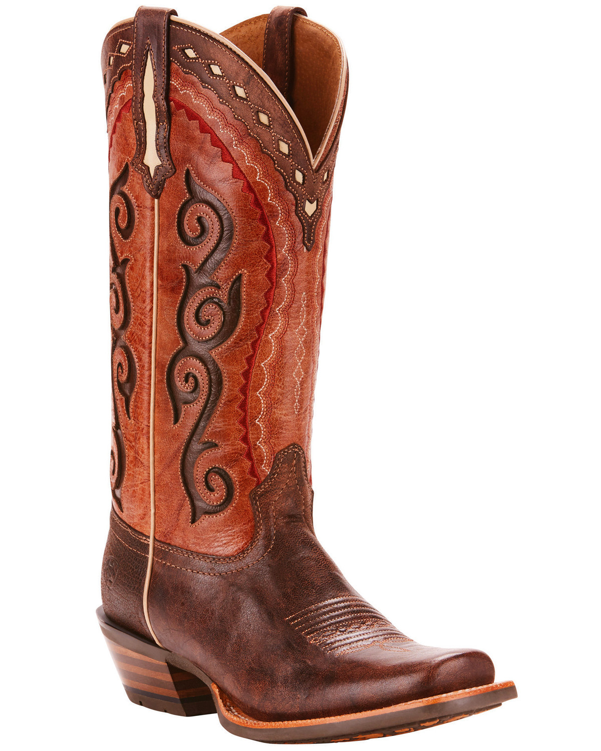 women's python western boots