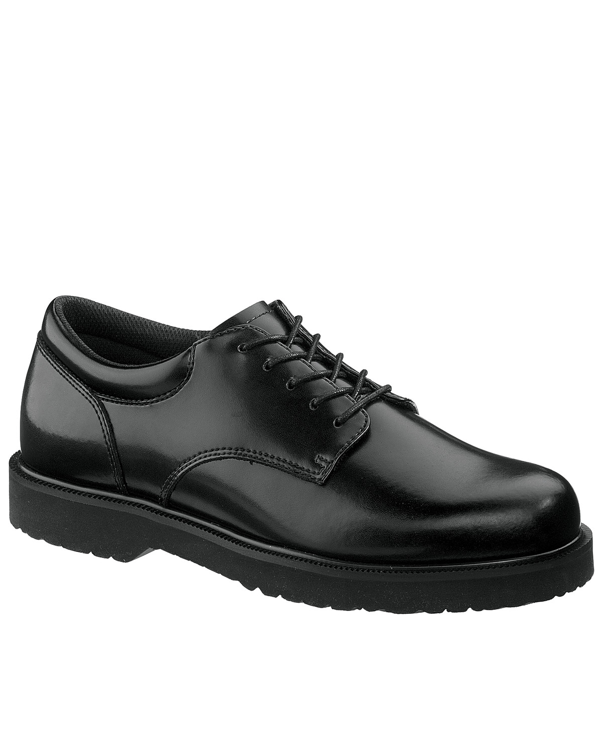 men's high shine black shoes