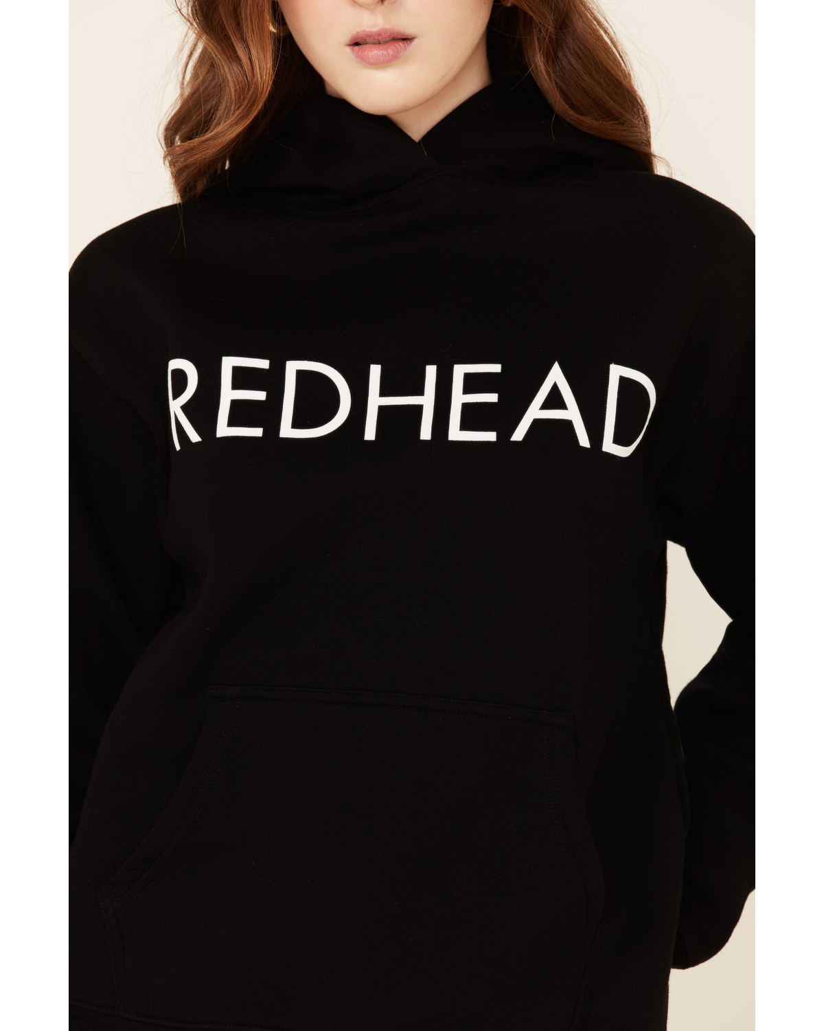 Brunette The Label Women's Redhead Logo Graphic Hooded Sweatshirt | Sheplers