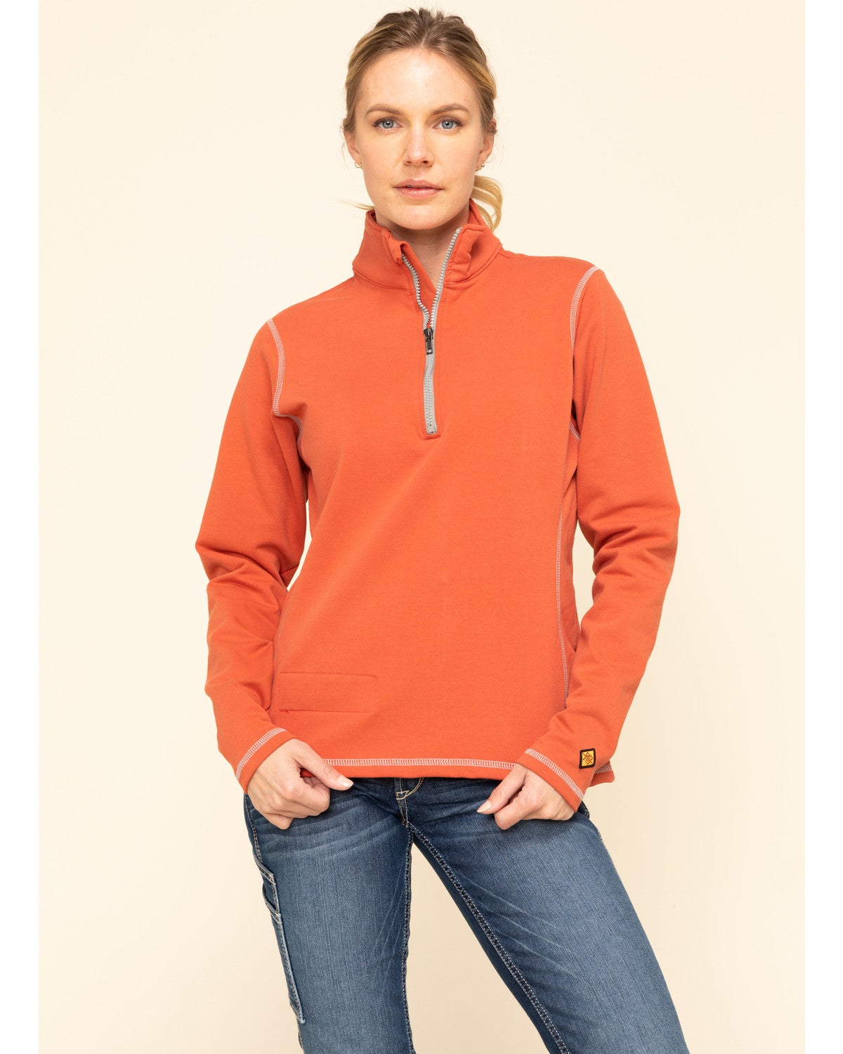 wrangler fleece pullover