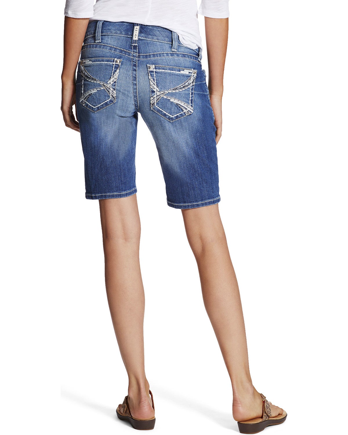 ariat denim shorts