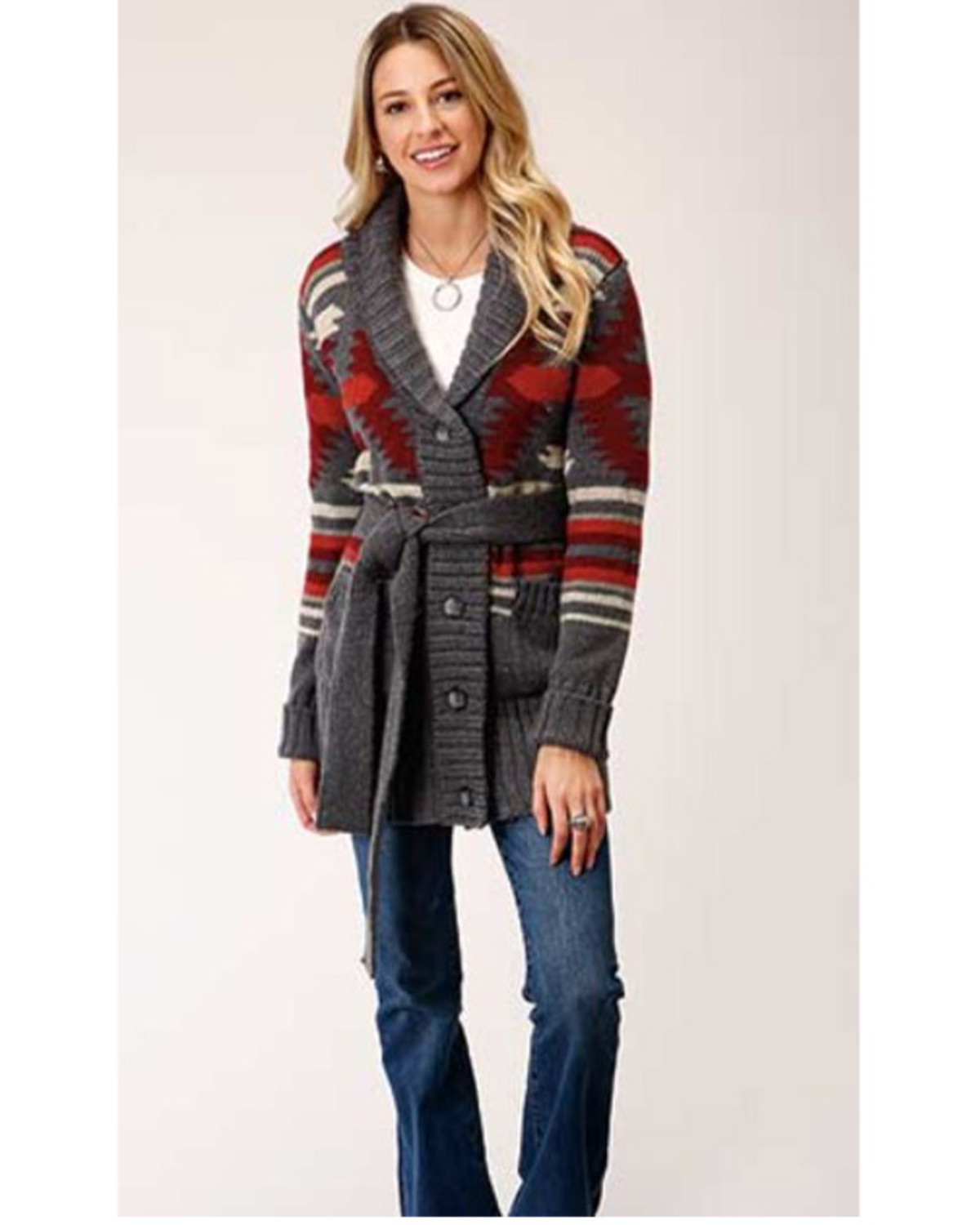Women's aztec cardigan