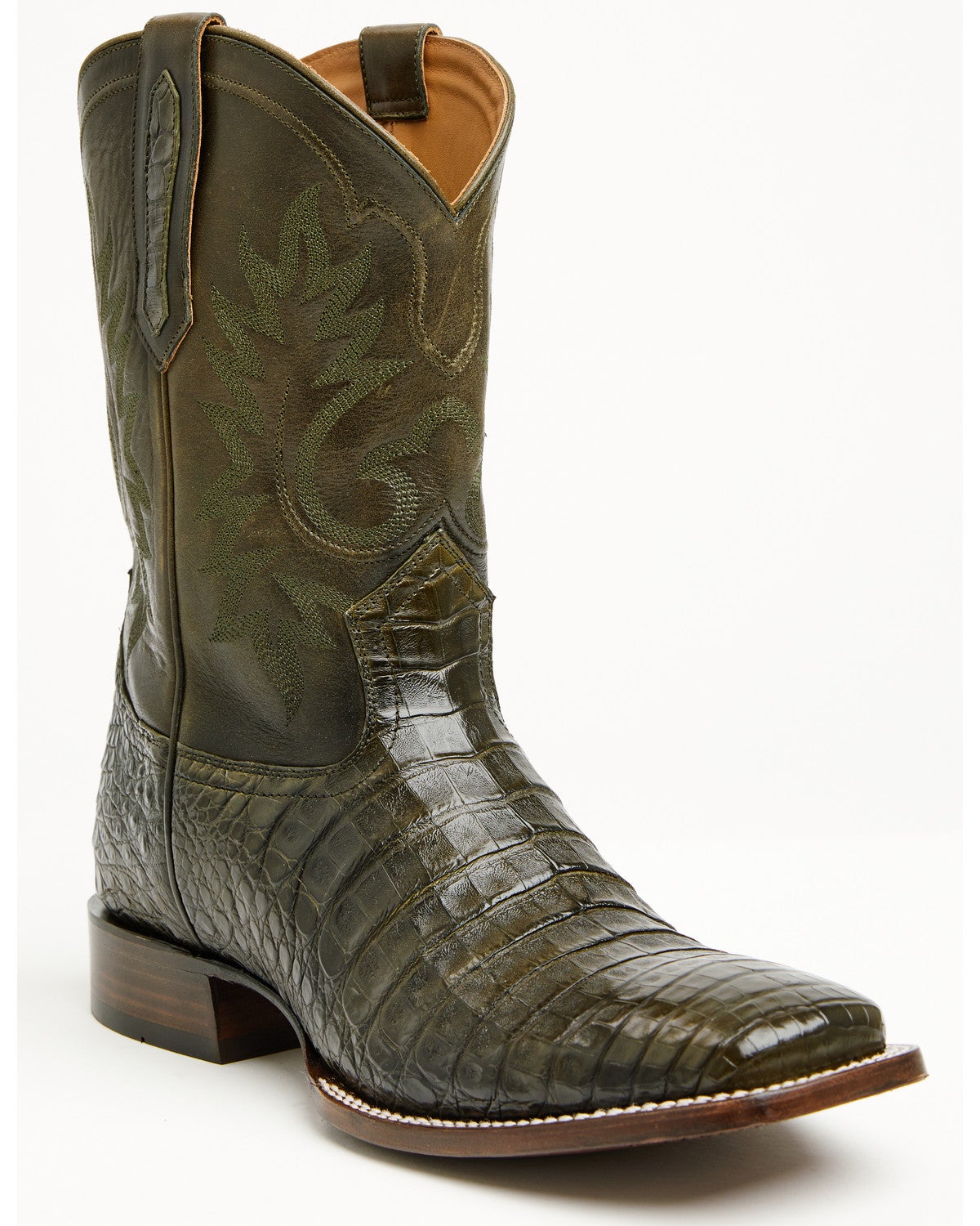 Men's Caiman Skin Cowboy Boots