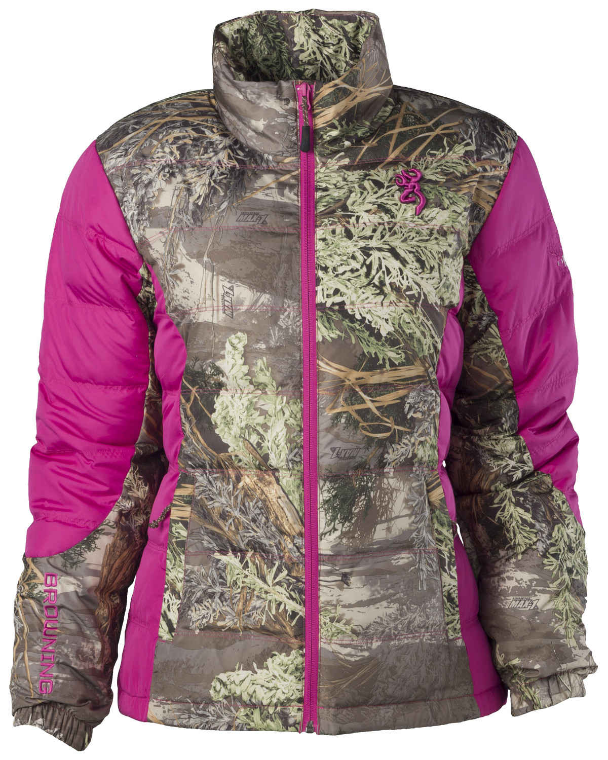 Browning Hell S Belles Coral And Camo Blended Down Jacket Sheplers
