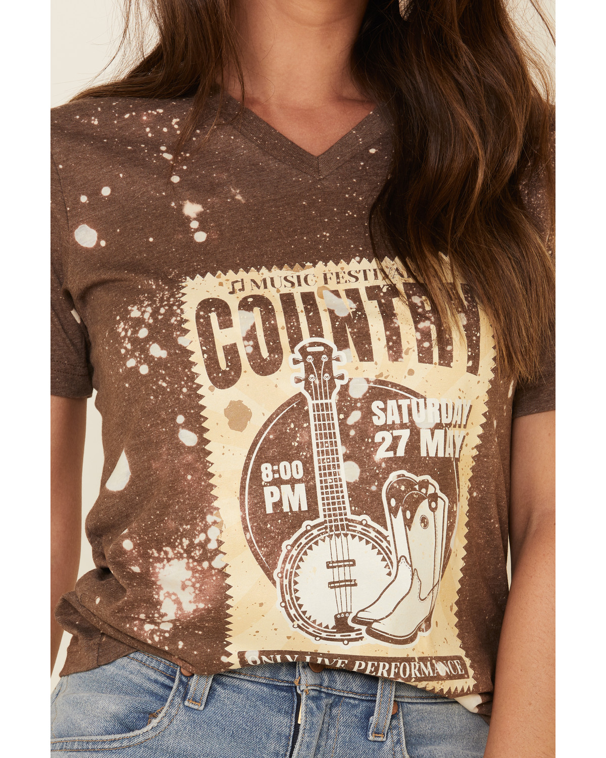 Bohemian Cowgirl Women's Country Festival Graphic Tee