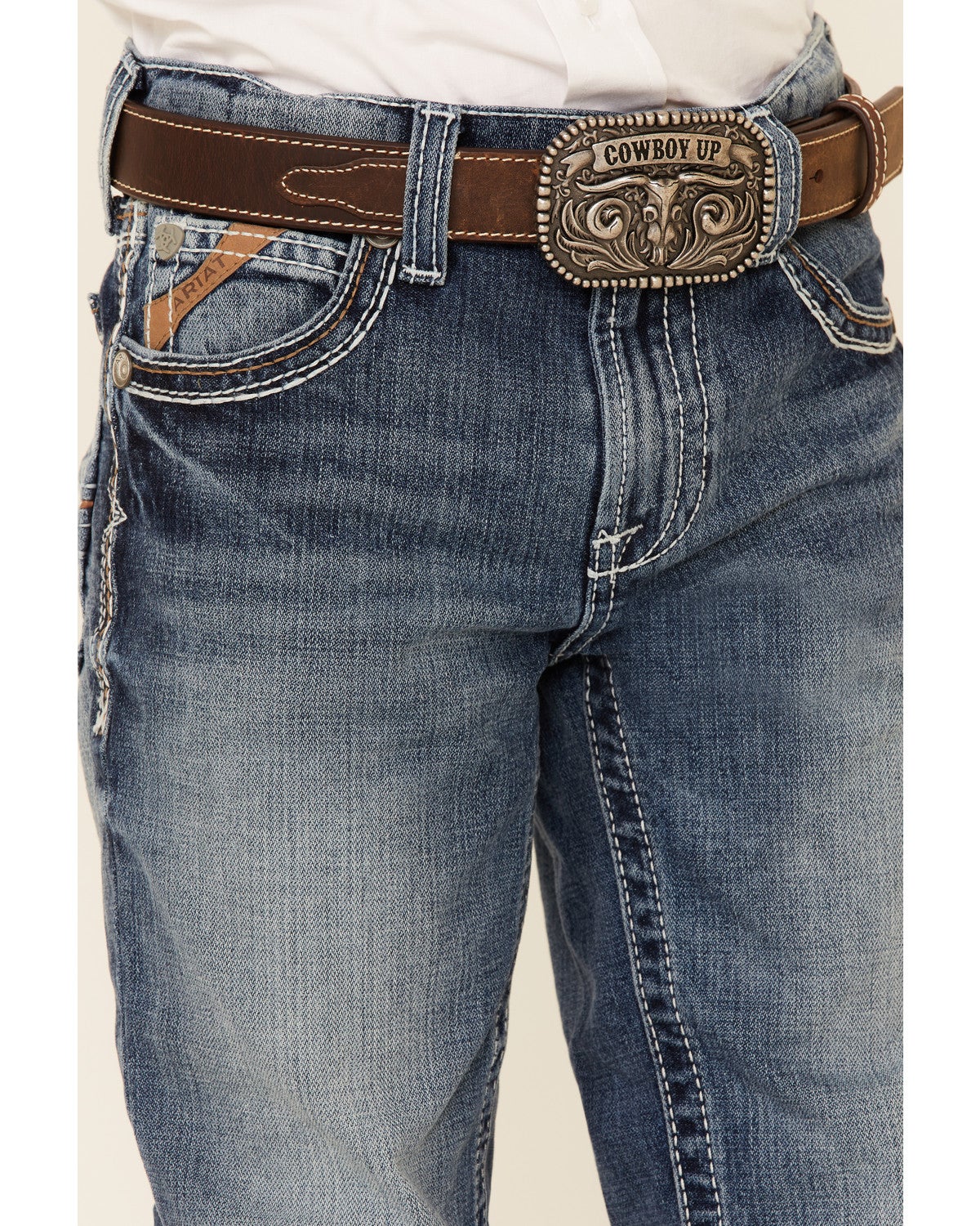 Ariat Boys' B4 Coltrane Durango Relaxed Jeans Boot Cut Sheplers
