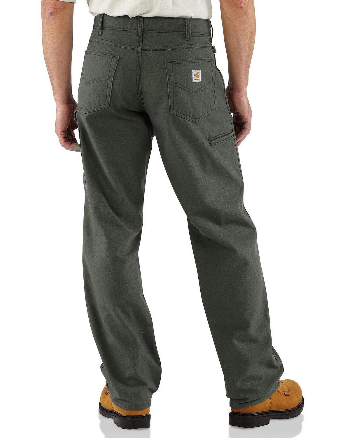 Carhartt Flame Resistant Canvas Work Pants Big & Tall Sheplers