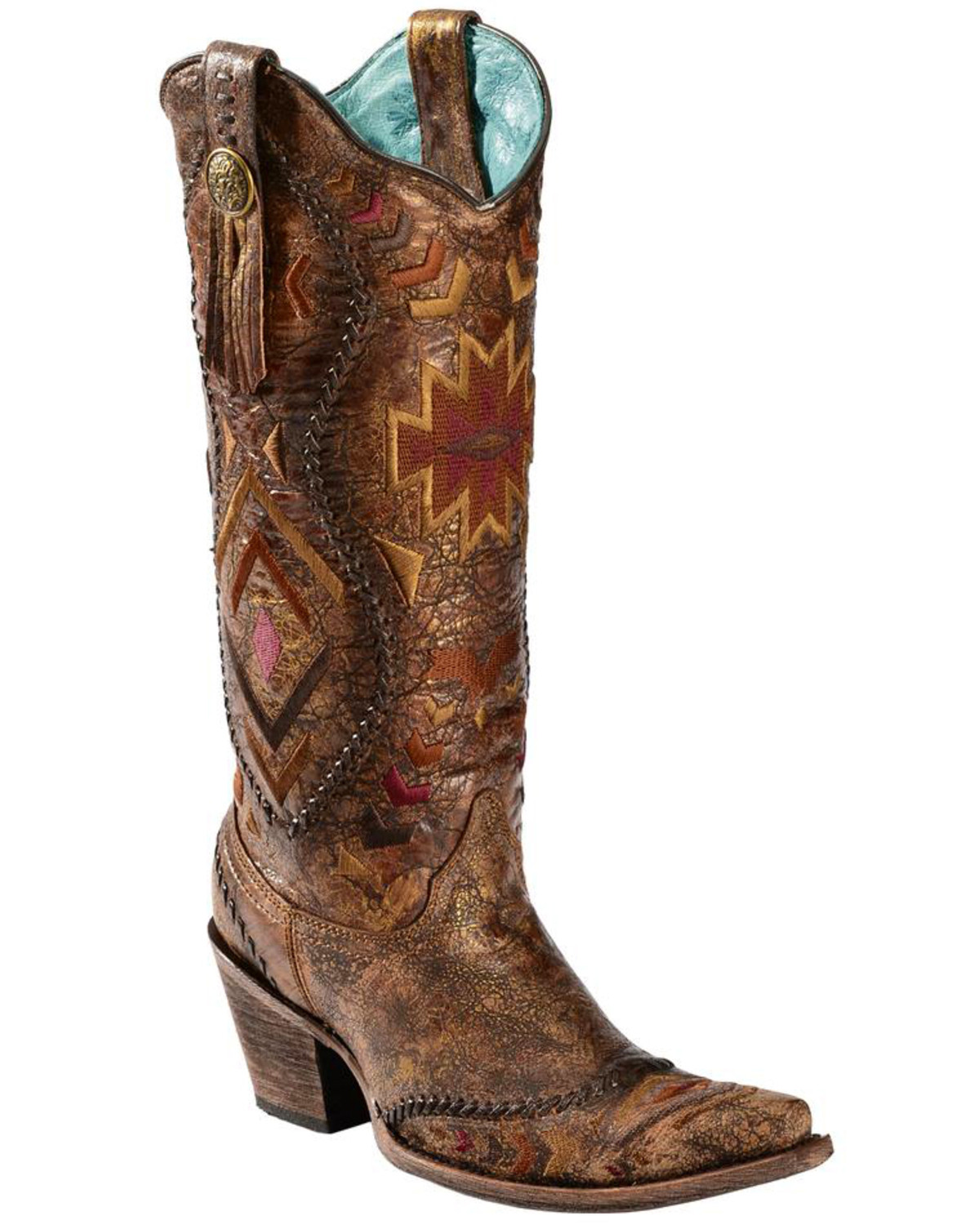 corral women's aztec boots