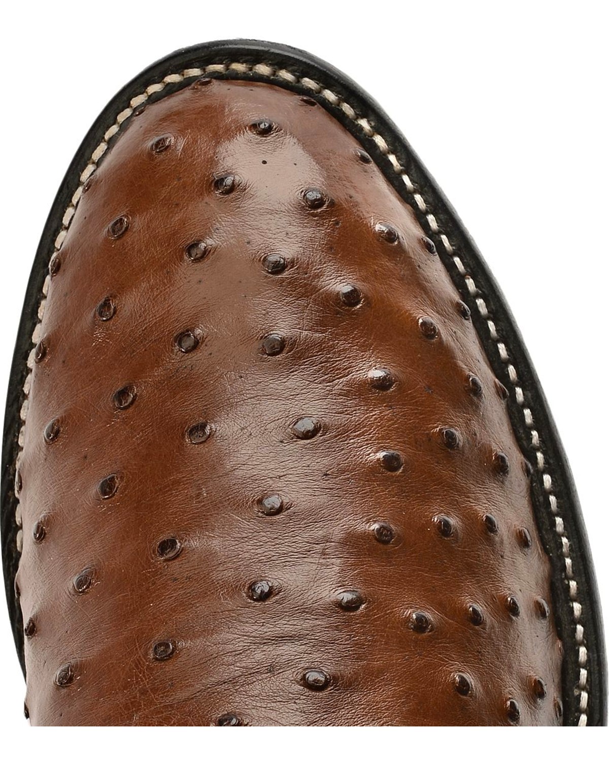 tony lama full quill ostrich round toe