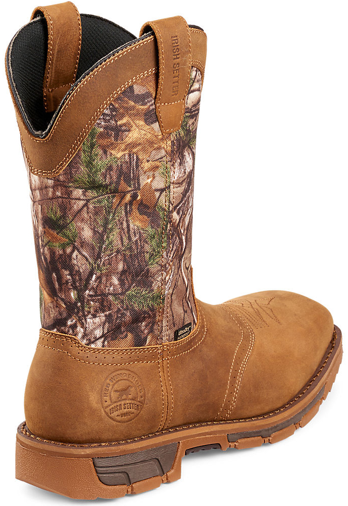 red wing irish setter men's marshall waterproof work boot 83923