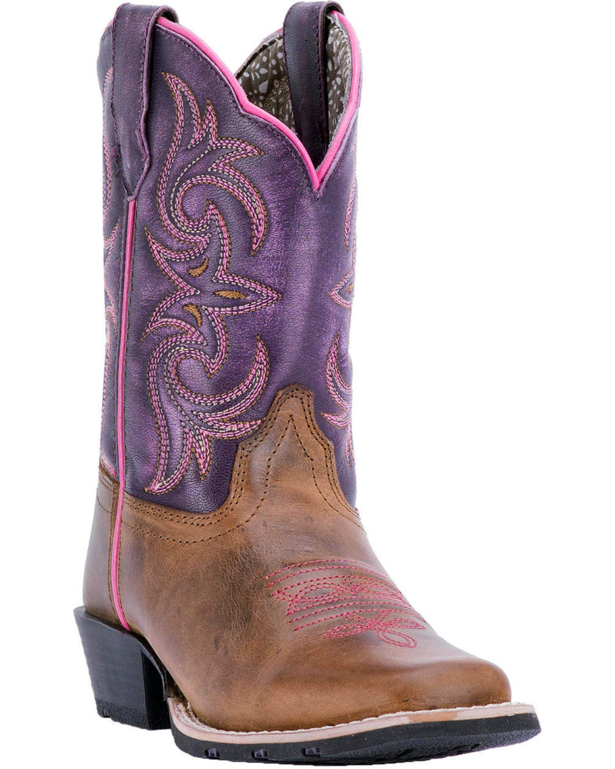 girls purple cowboy boots