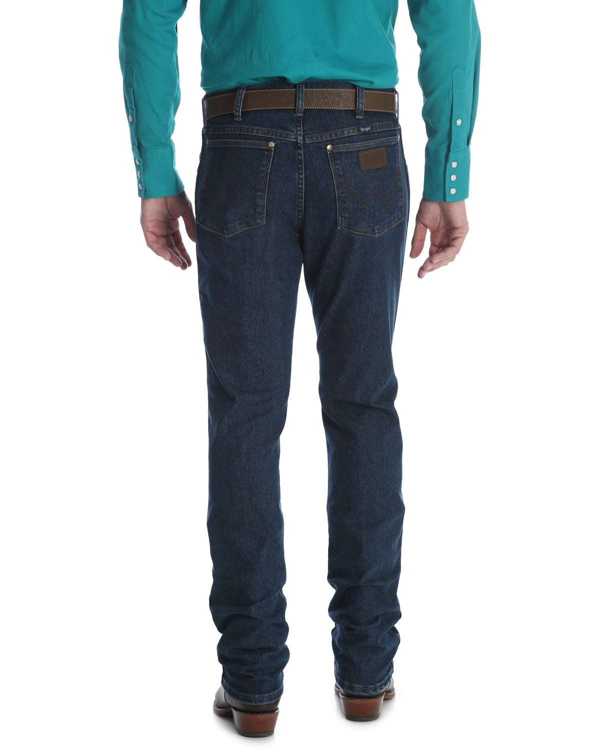 turquoise wrangler jeans