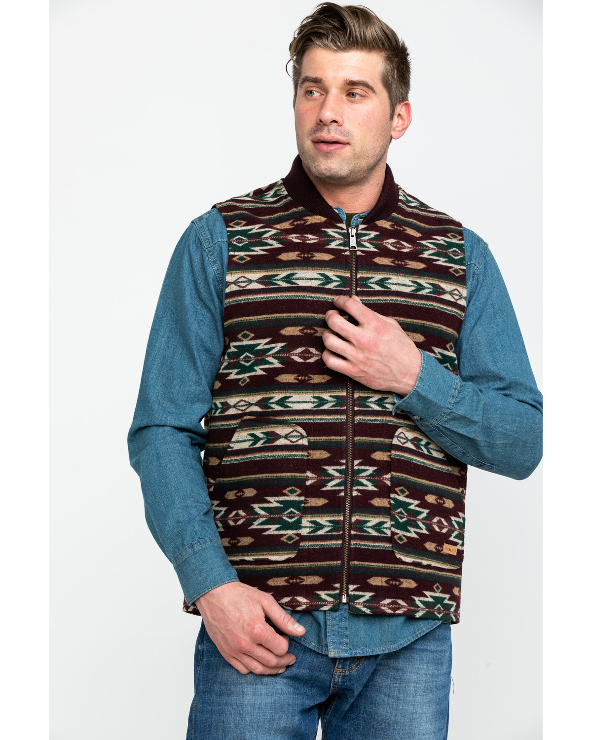 powder river vest mens