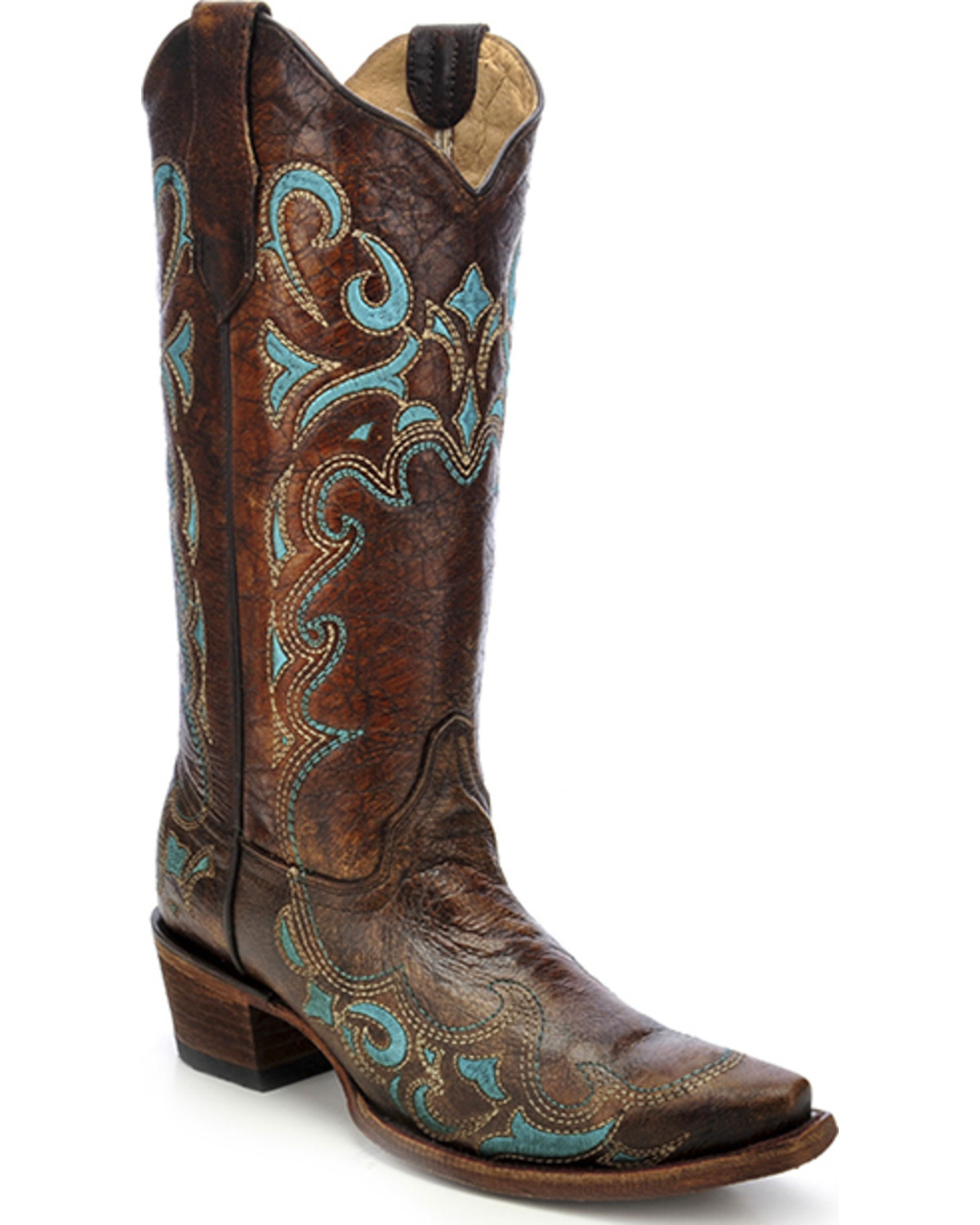 Circle G Embroidered Cowgirl Boots - Snip Toe | Sheplers