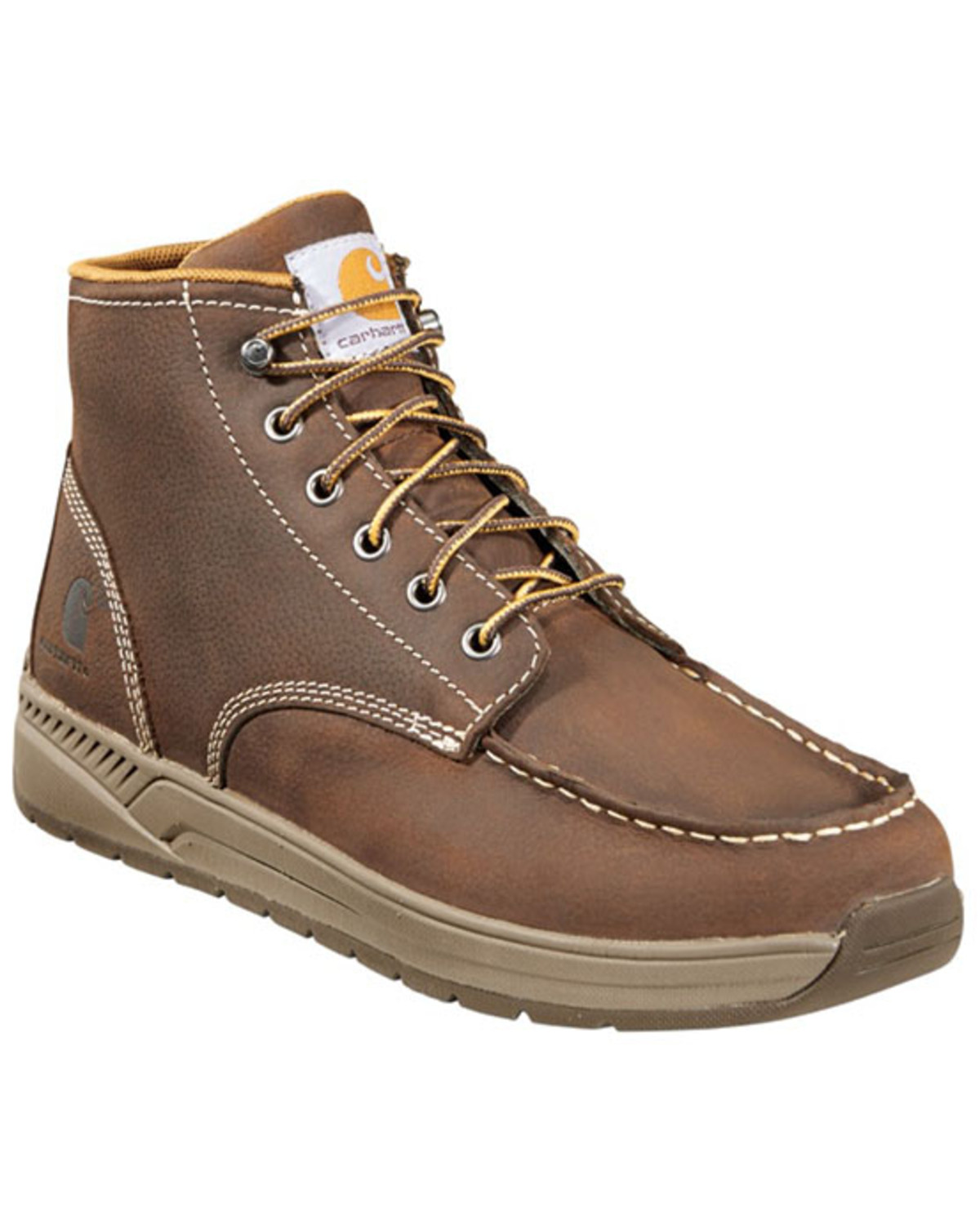 men's moc toe casual boots