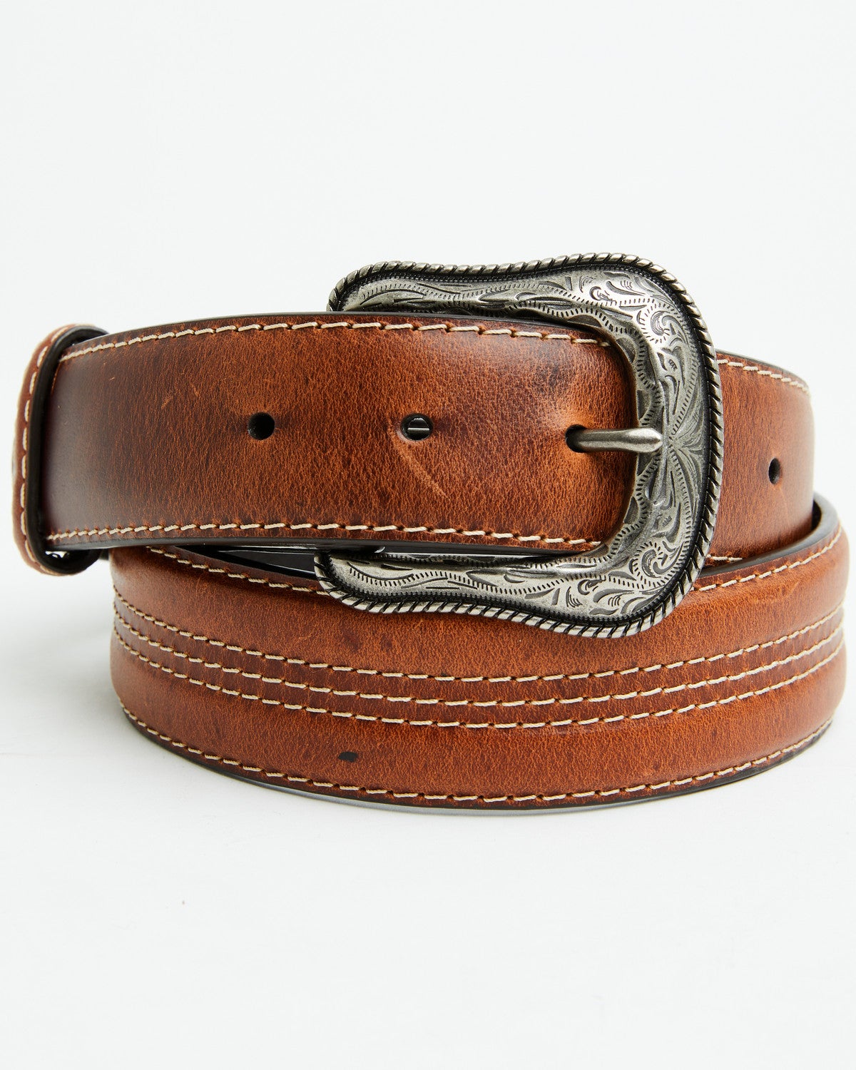 Roper Men's Brown Concho Belt | Sheplers