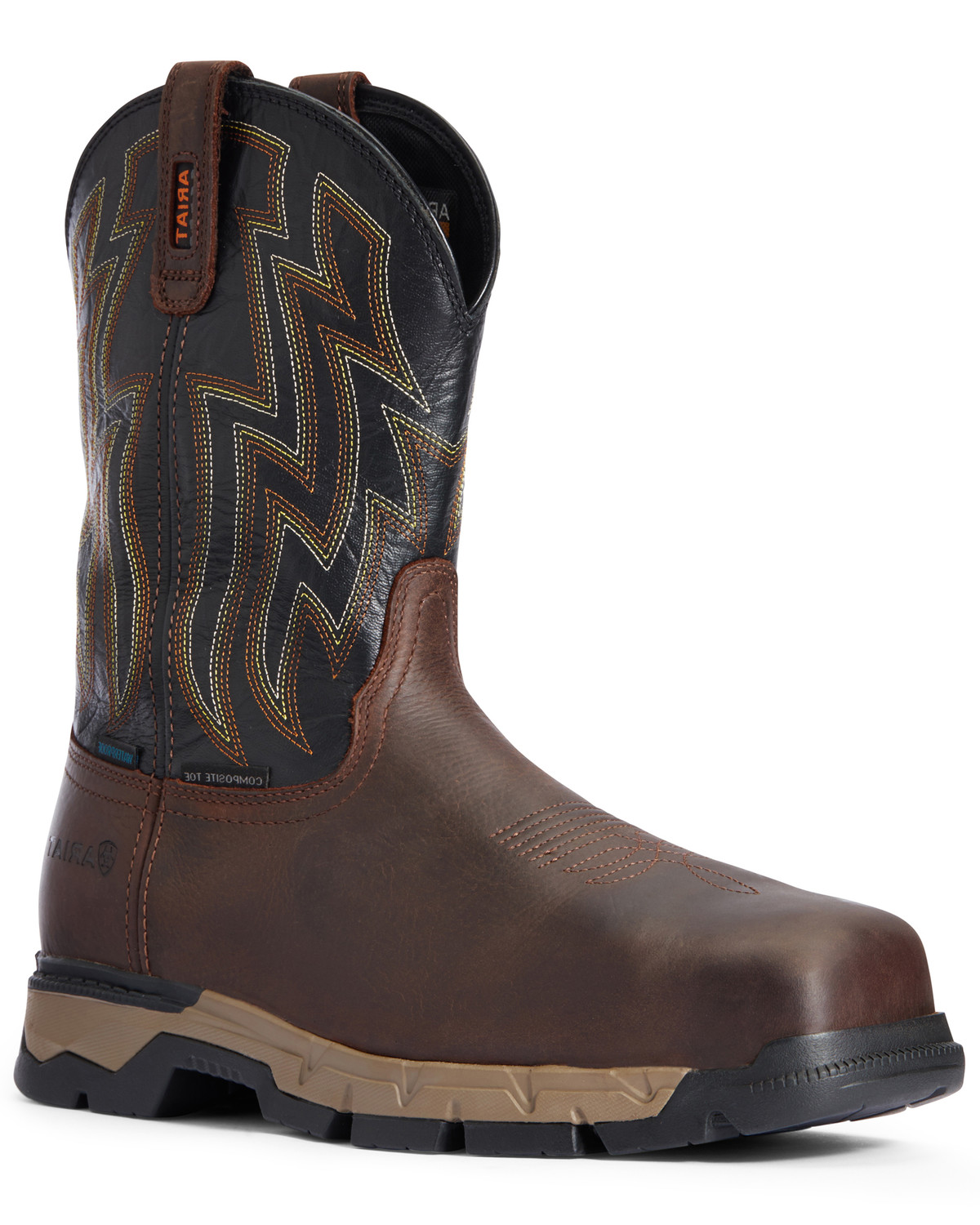 ariat rebar flex western composite toe