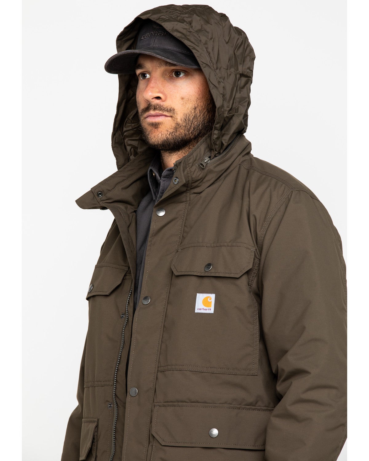 Carhartt Men's Grey Utility Coat Sheplers