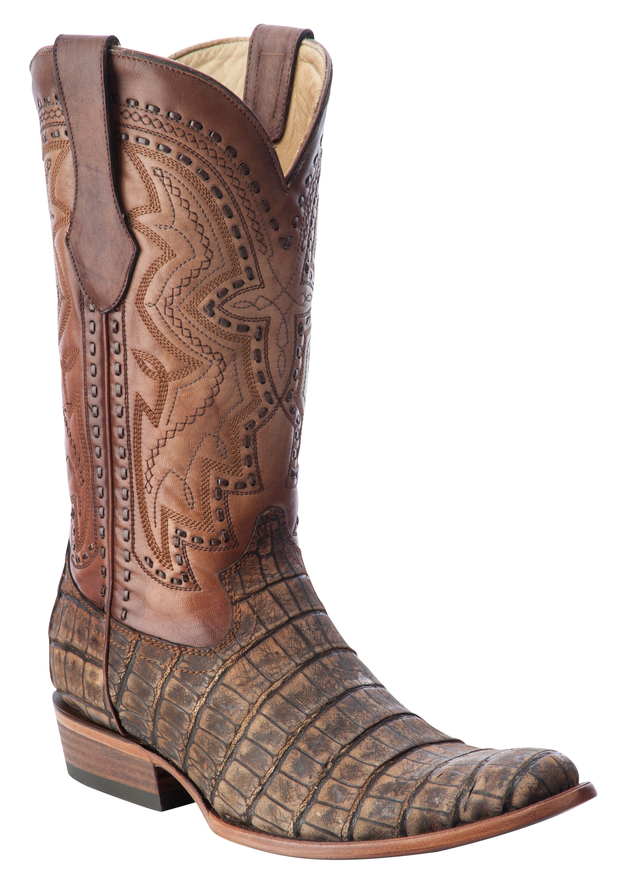 ladies alligator boots