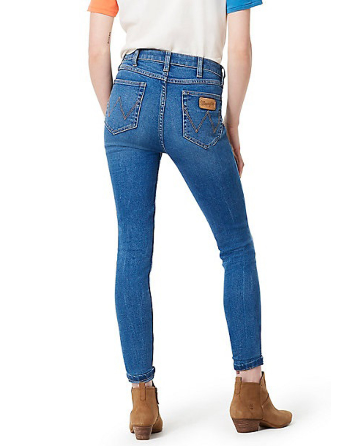 womens high waisted wrangler jeans