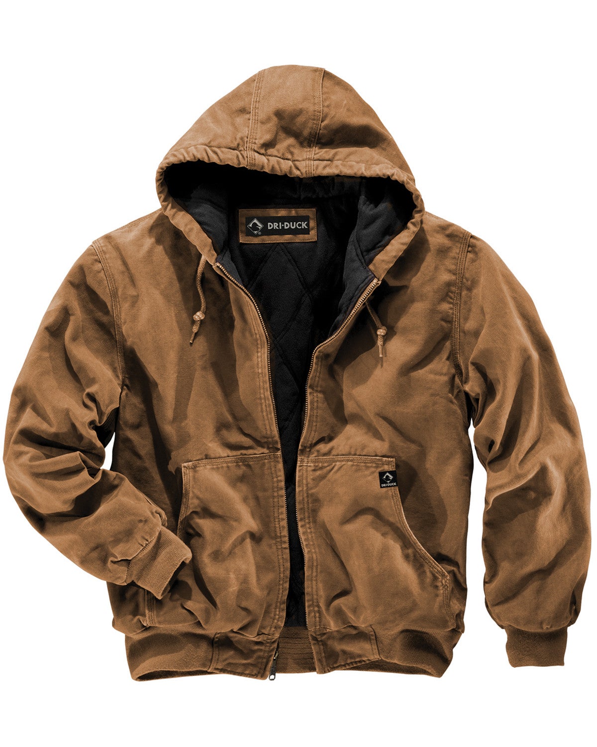 mens hooded work coat