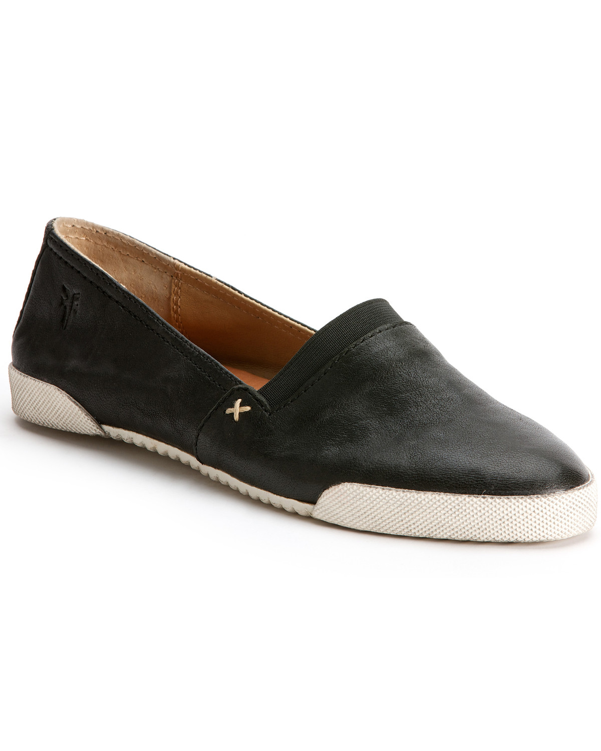 frye melanie slip on black