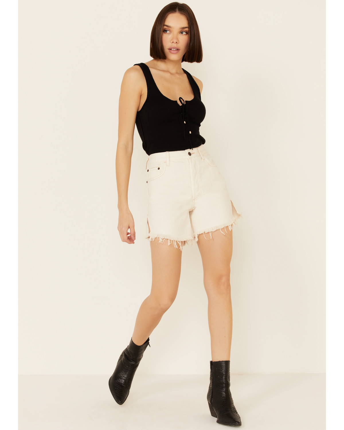 free people baggy tomboy shorts