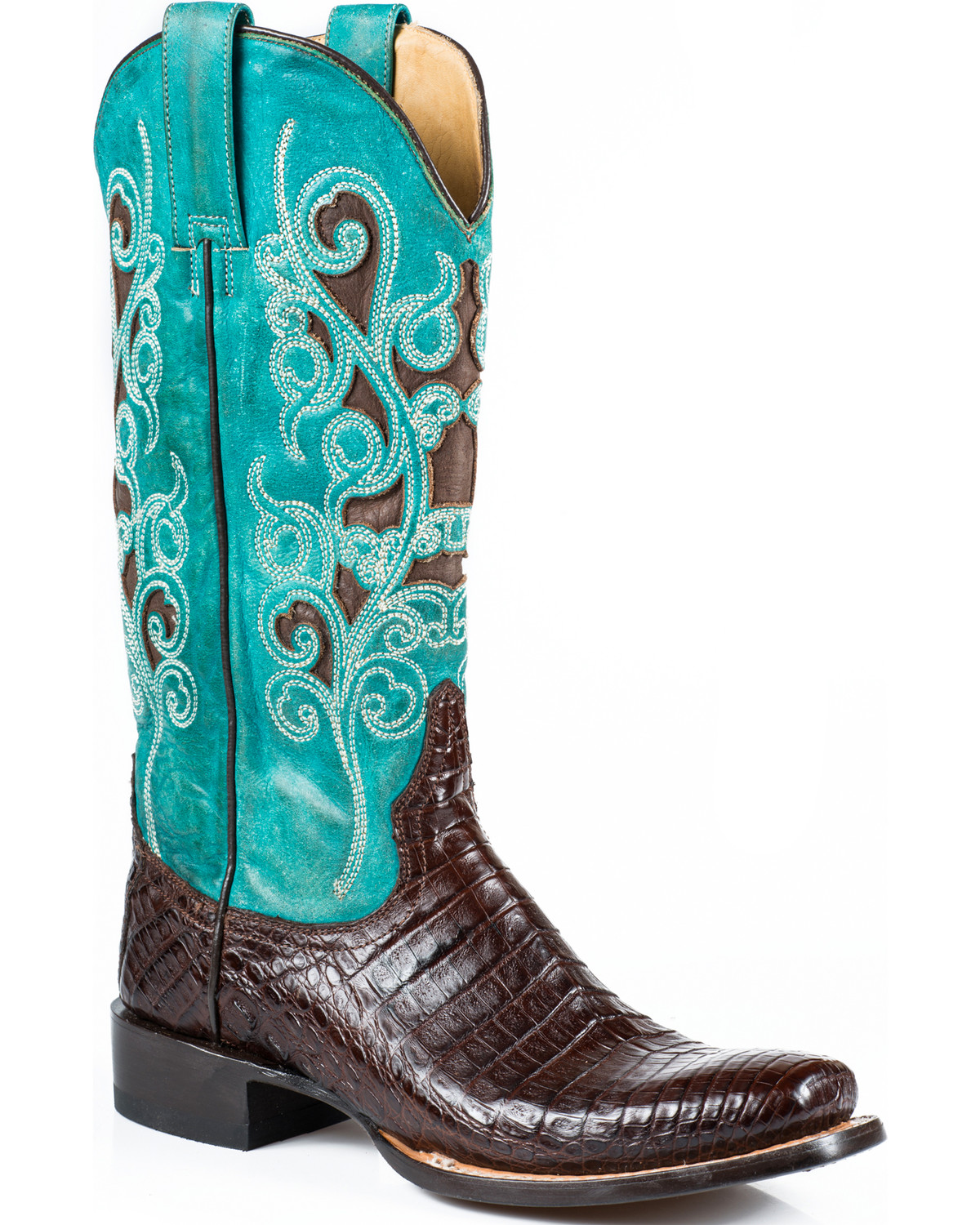 turquoise cowboy boots