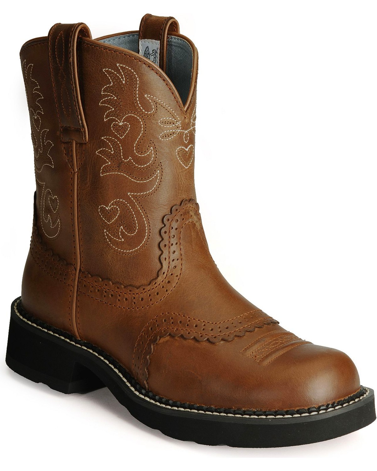 fatbaby saddle western boot