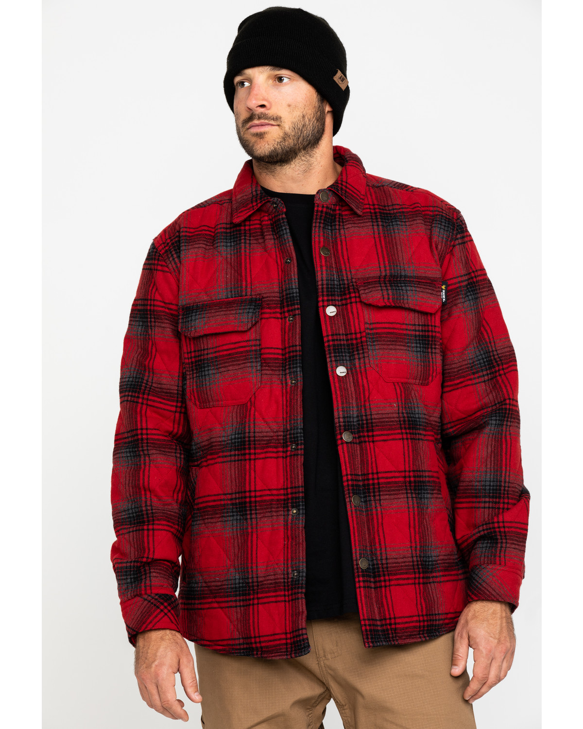 Red flannel jacket
