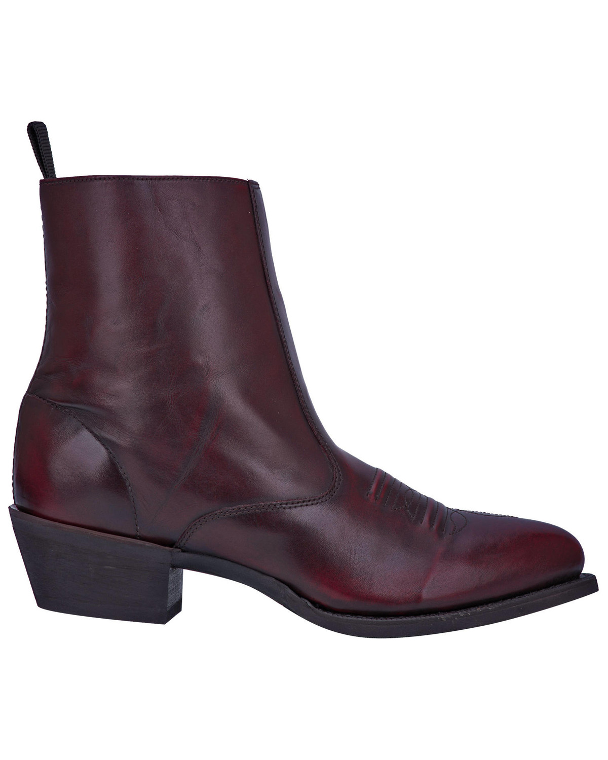 black cherry mens boots
