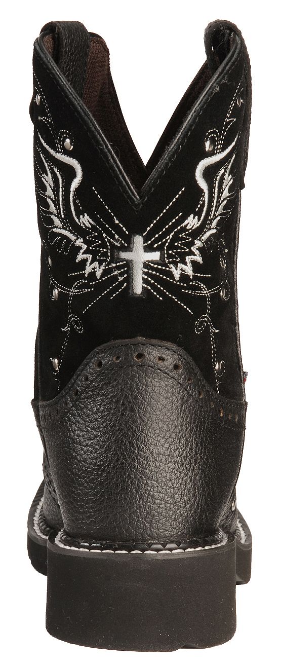 Justin Gypsy Women's Mandra Black Cowgirl Boots Square Toe Sheplers