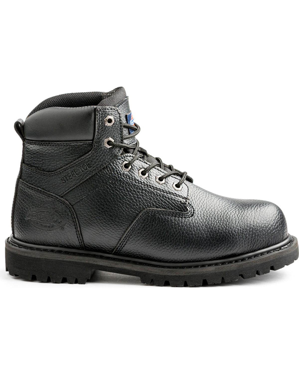 Dickies Men's Black Prowler Work Boots - Steel Toe | Sheplers