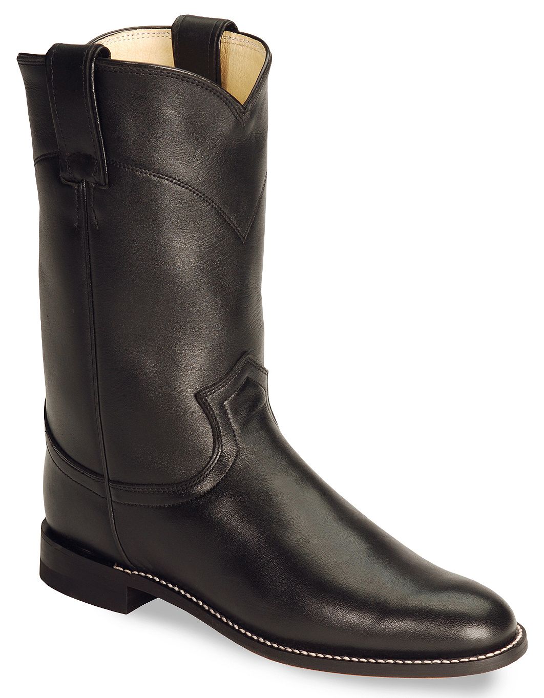 justin round toe womens boots