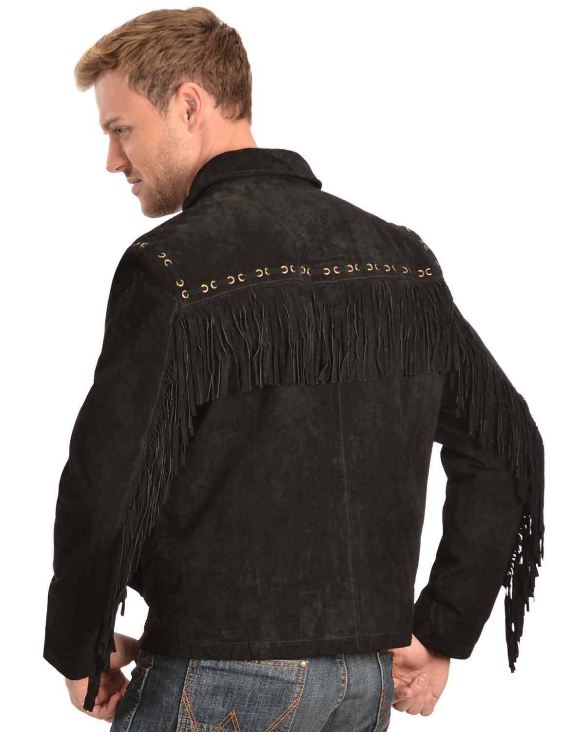 Scully Boar Suede Fringe Jacket Sheplers