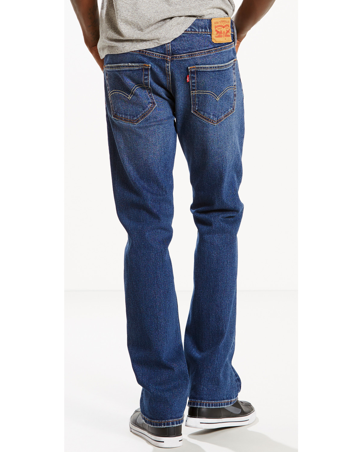 levi's men's jeans 527 boot cut