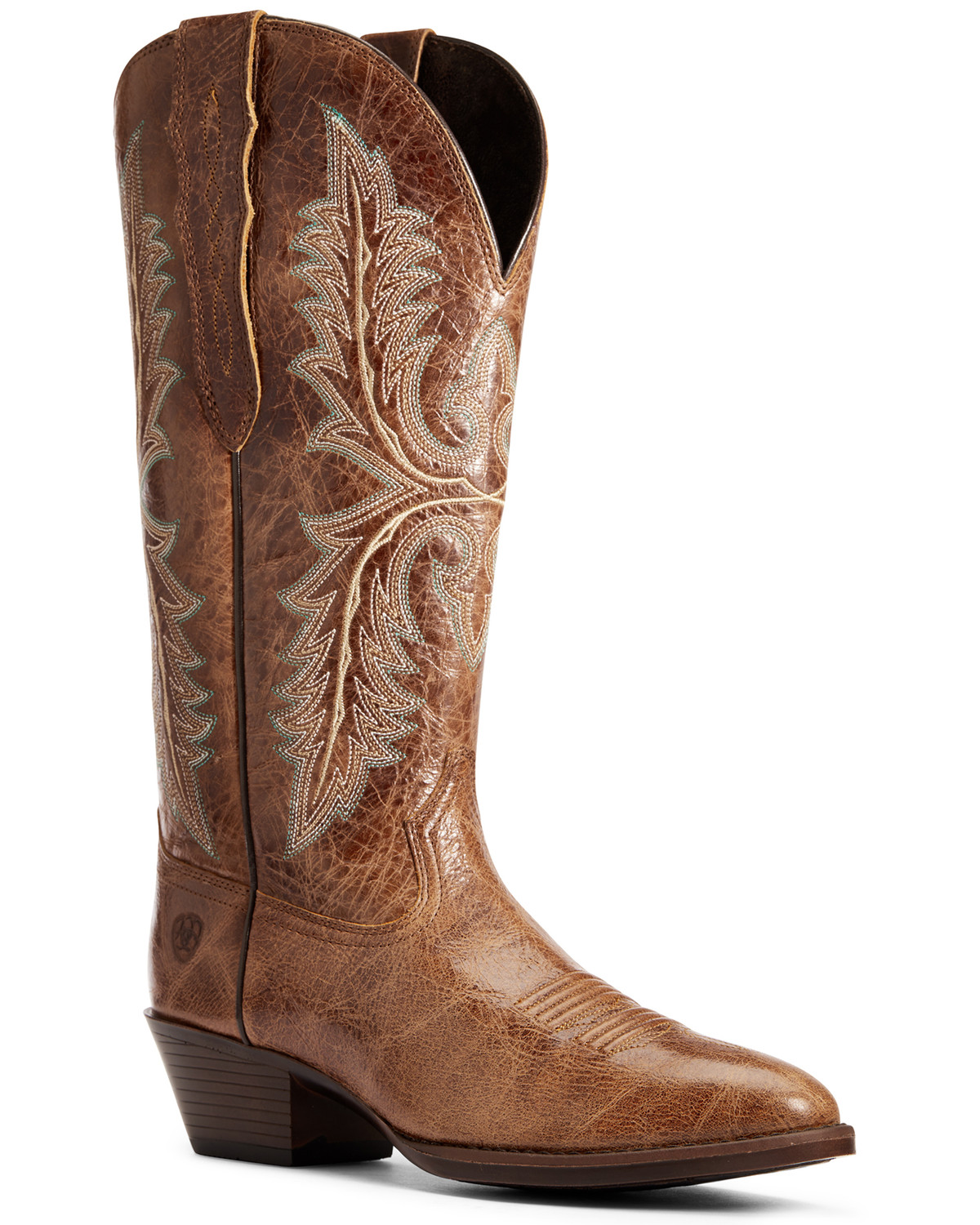 calf high western boots