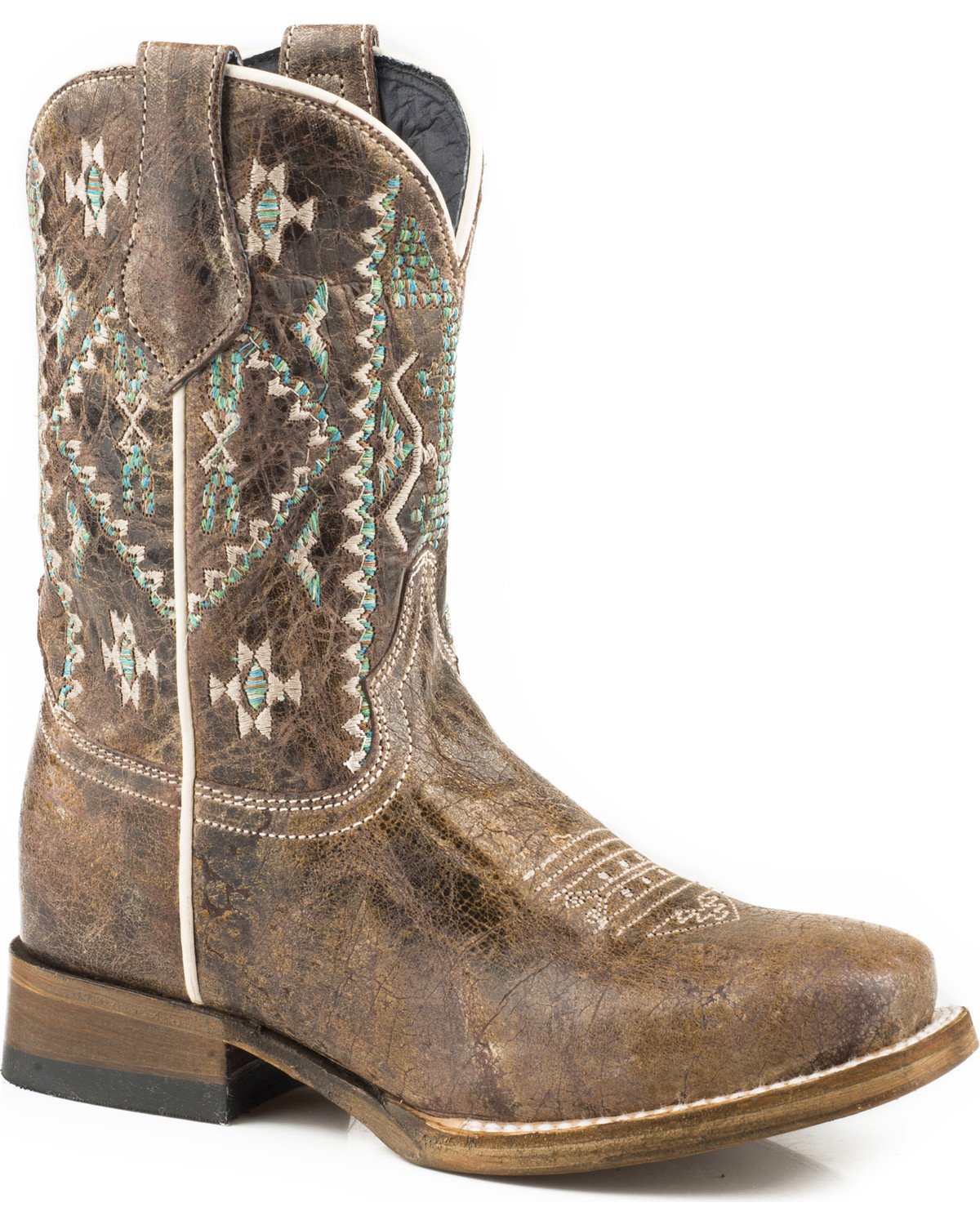 embroidered cowboy boots