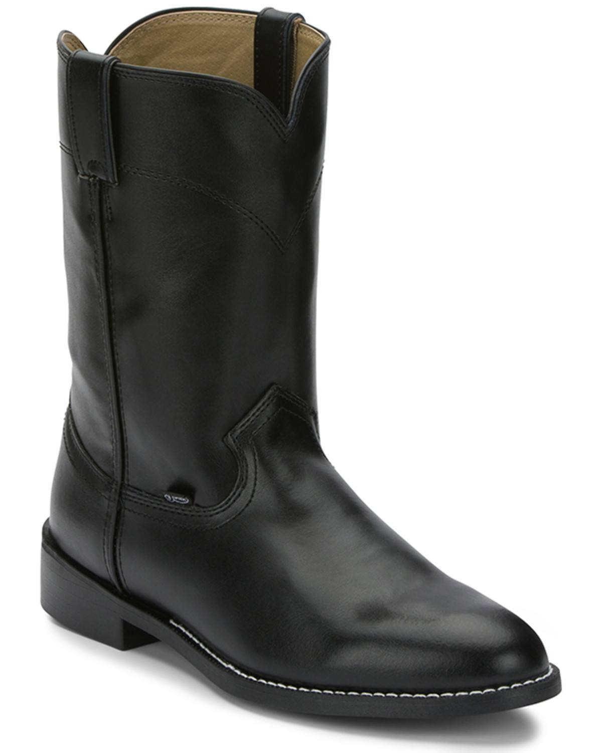 black justin boots