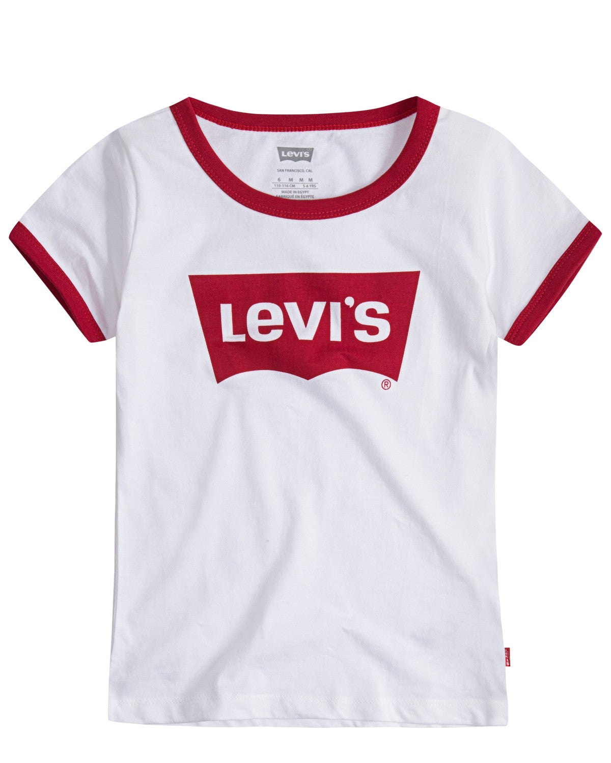 girls red tee