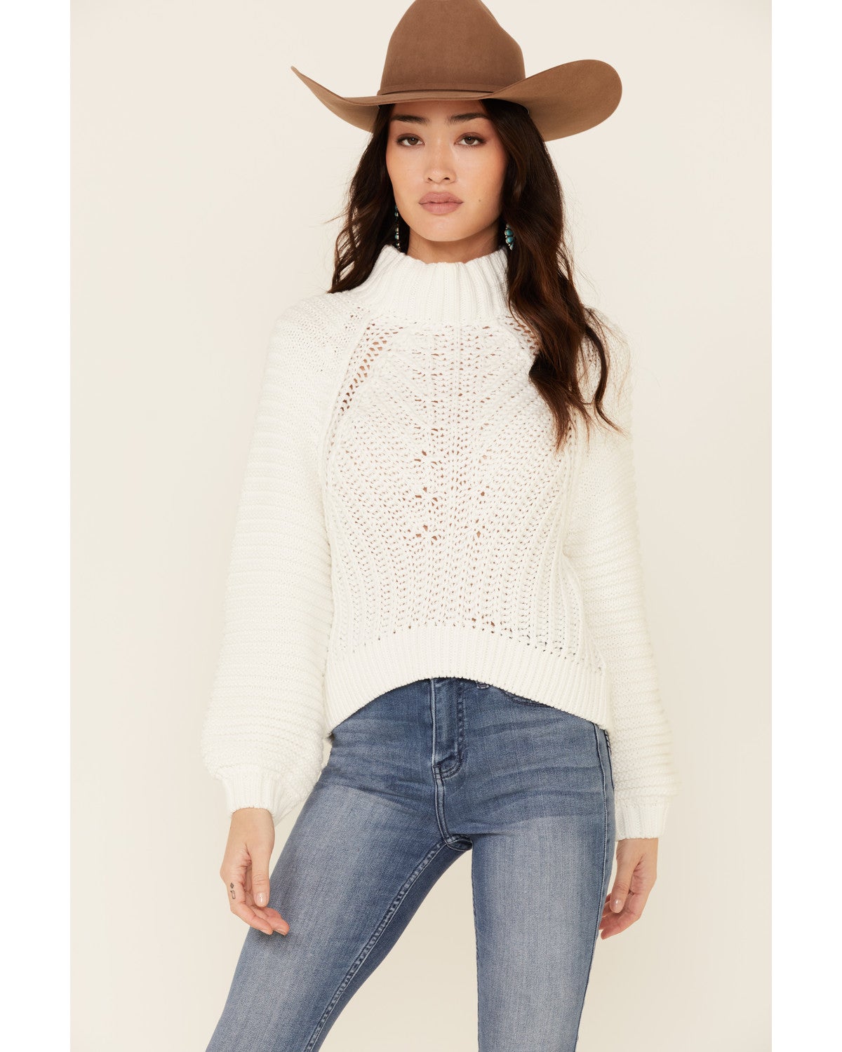 Eyelet Sweetheart Sweater | Sheplers