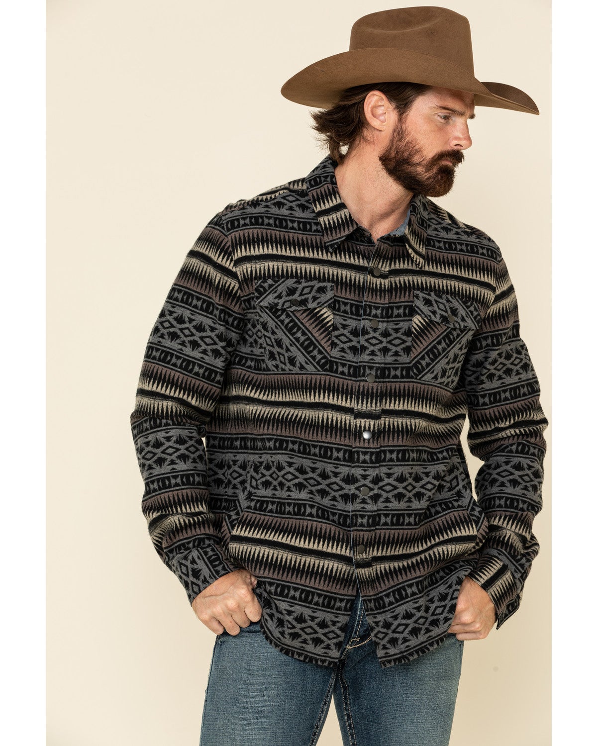 aztec print mens jacket